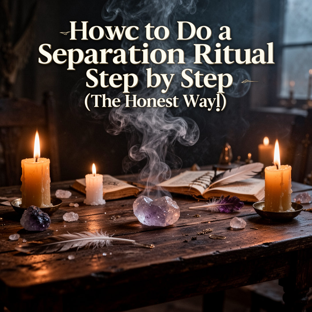 How to Do a Separation Ritual Step by Step (The Honest Way)