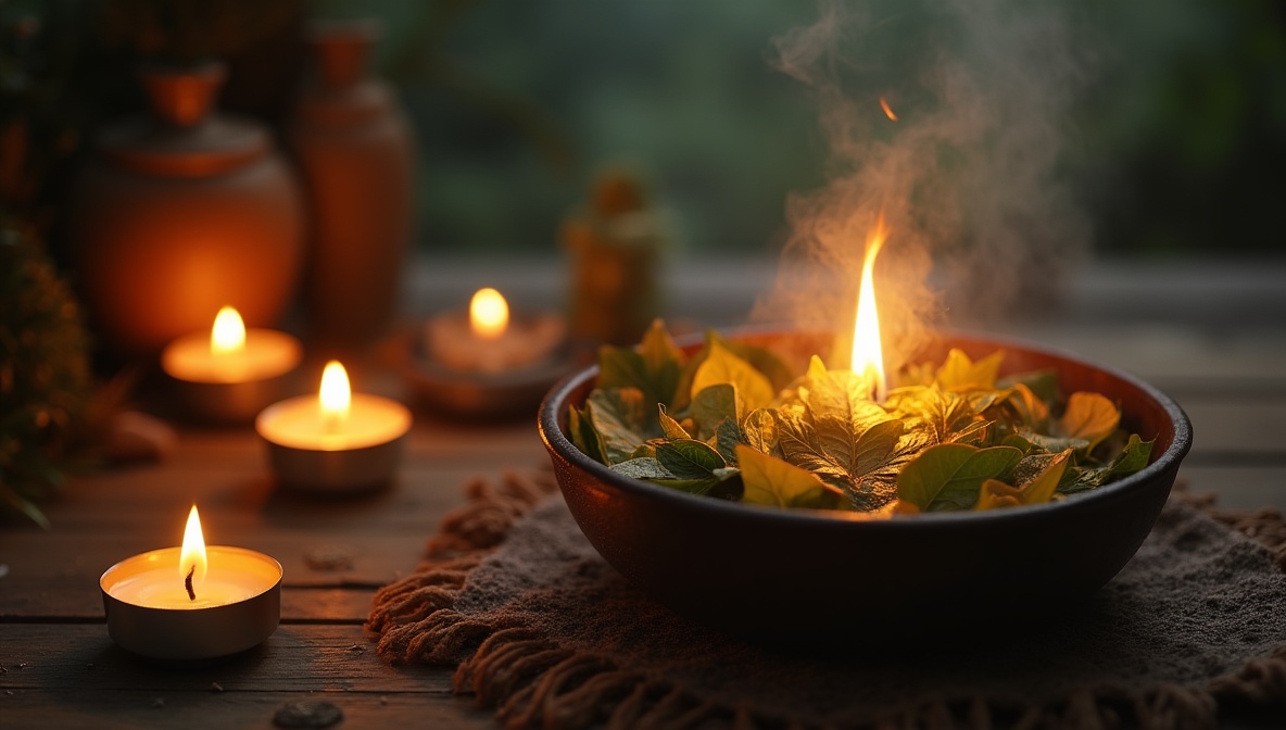 Bay Leaf Burning Manifestation ritual - spell for money and success with Dried bay leaves (3-5 leaves) and Fire-safe bowl ...