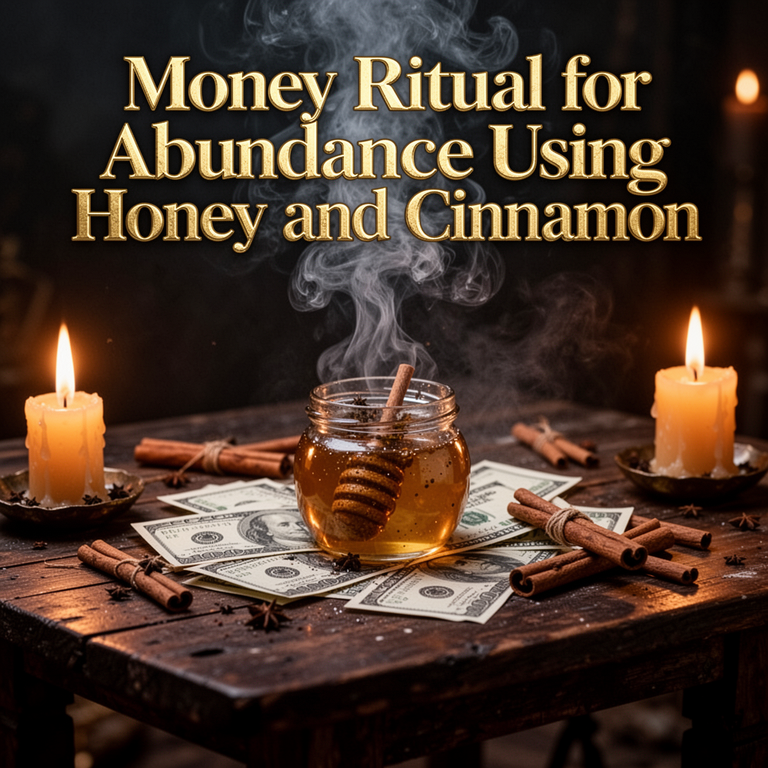 Money Ritual for Abundance Using Honey and Cinnamon