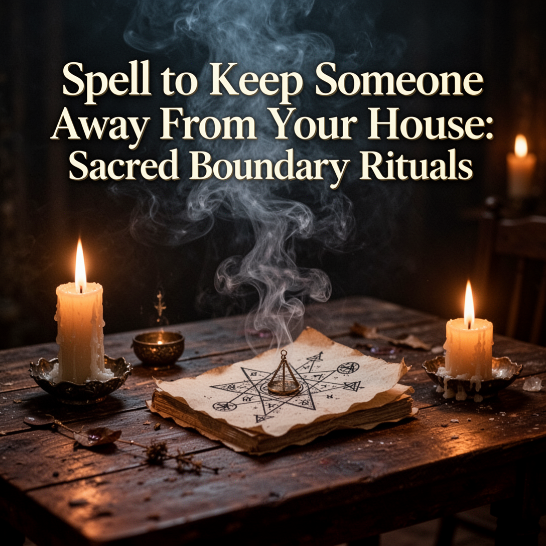 Spell to Keep Someone Away From Your House: Sacred Boundary Rituals