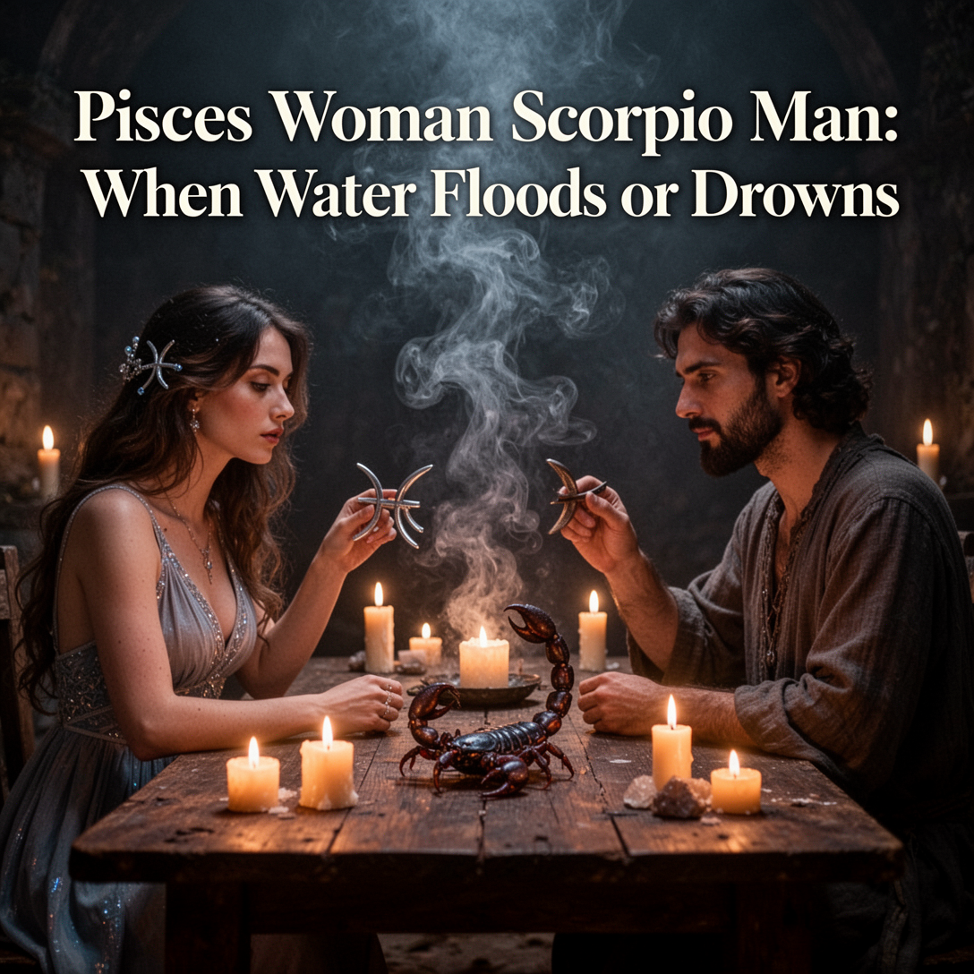 Pisces Woman Scorpio Man: When Water Floods or Drowns