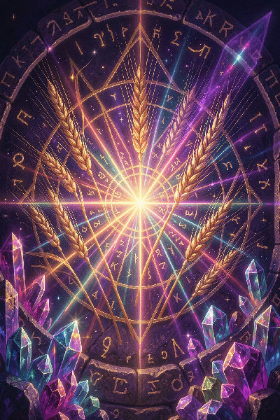 Virgo Wisdom Runic Harvest - Ancient Crystal Portal
