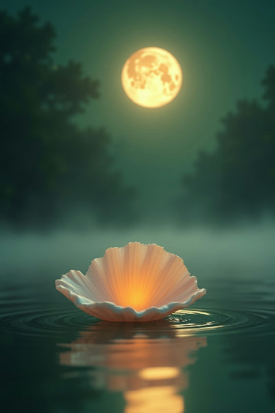 Cancer Health Moonlit Shell - Lunar Healing Sanctuary
