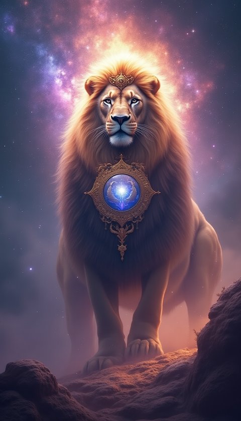 Leo Divine Guardian Protection Shield
