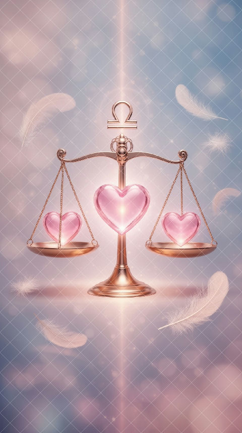 Libra Harmony Scales - Balanced Love