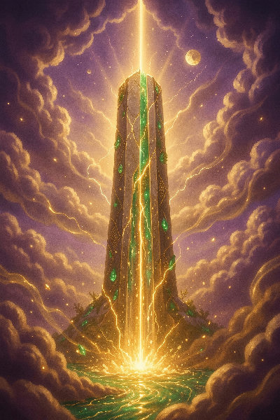 Aquarius Wealth Divine Tower of Cosmic Abundance