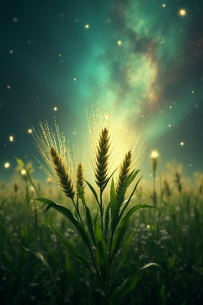 Virgo Luck Celestial Harvest Abundance Wallpaper