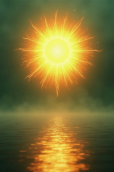 Leo Health Solar Radiance - Divine Energy Wallpaper