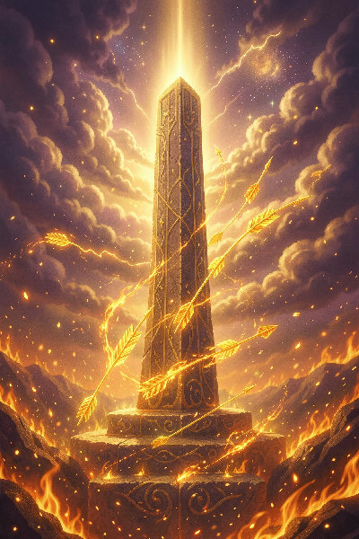 Sagittarius Golden Ascension Wealth Monument