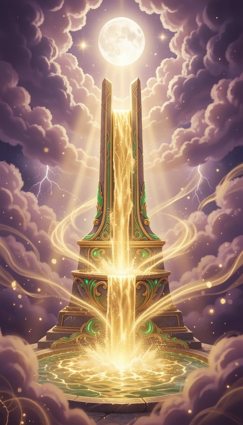 Aquarius Wealth Celestial Sword of Divine Power