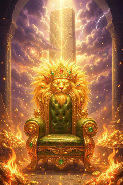 Leo Wealth Royal Throne - Divine Lion King