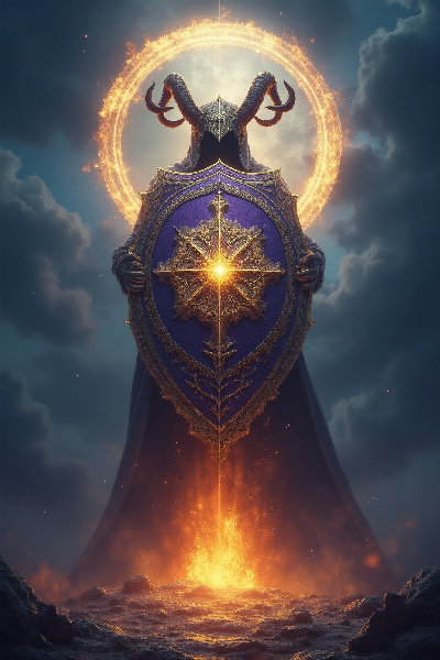 Aries Divine Guardian Protection Shield