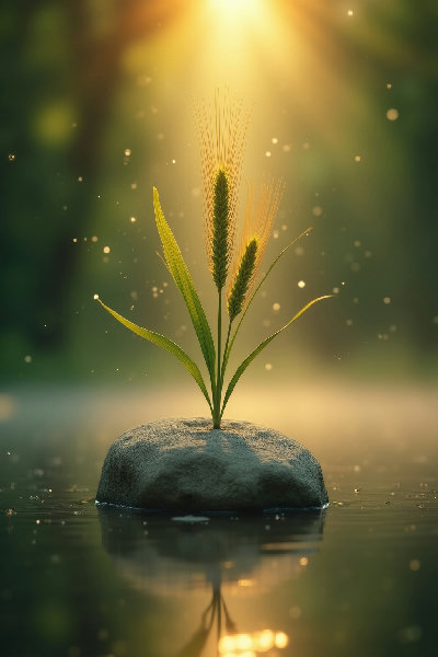 Virgo Health Growth from Stone Wallpaper