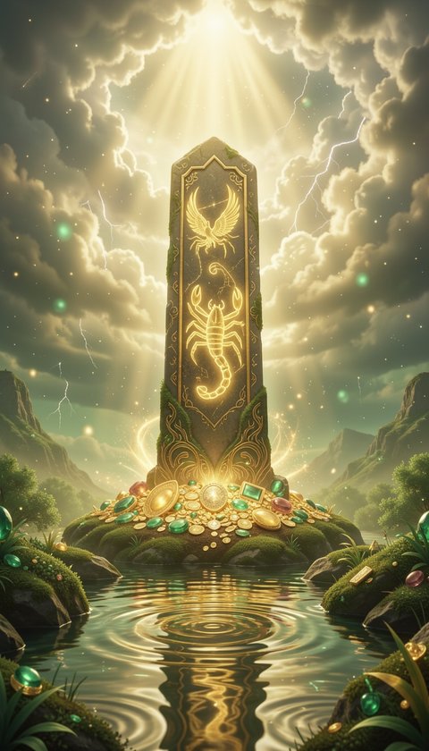 Scorpio Wealth Divine Tower - Celestial Power