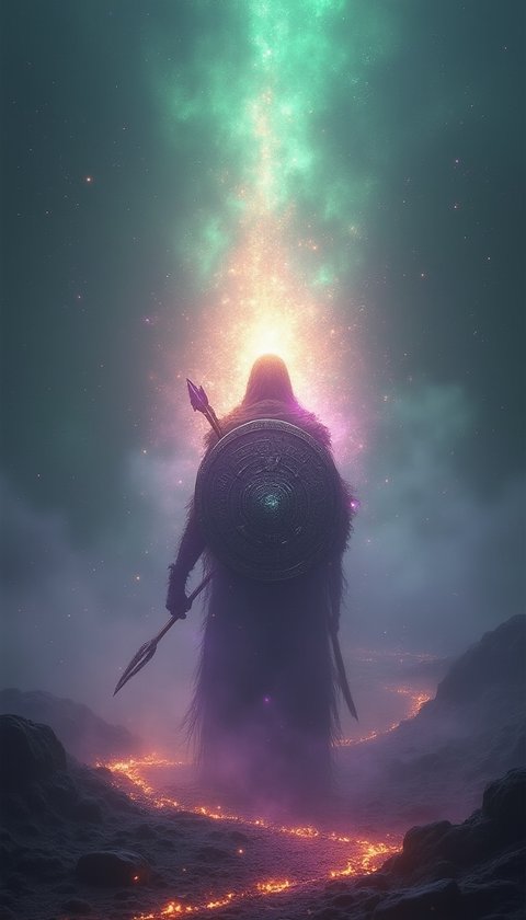 Sagittarius Divine Guardian Protection Wallpaper