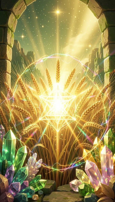 Virgo Wealth Crystal Portal - Divine Abundance