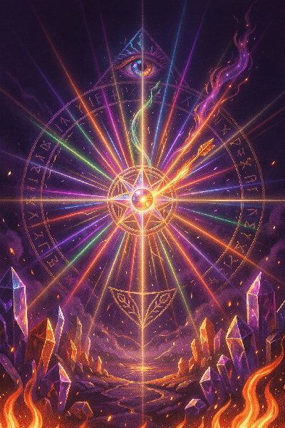 Sagittarius Wisdom Mystical Compass Portal