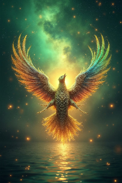 Scorpio Luck Phoenix Rising Cosmic Transformation