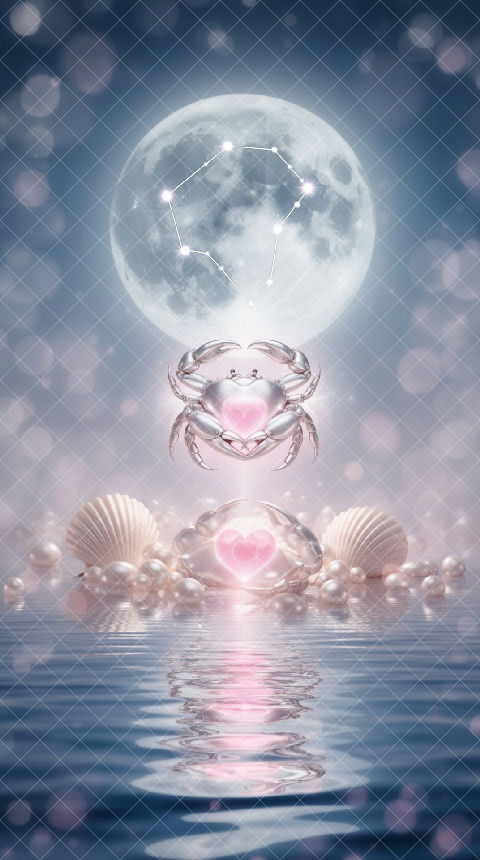 Cancer Moonlit Heart - Nurturing Love